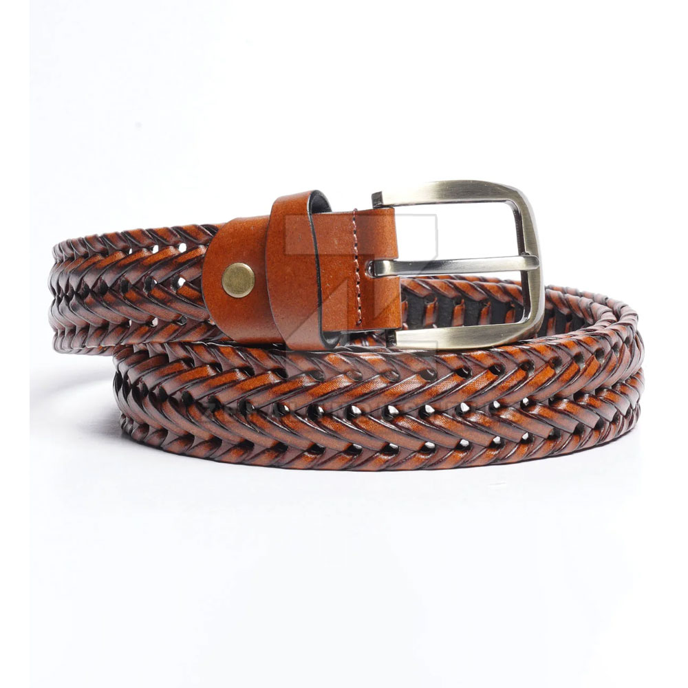 Cow-Hide Leather Belt — Zefal Industries product photograph 2 of 2