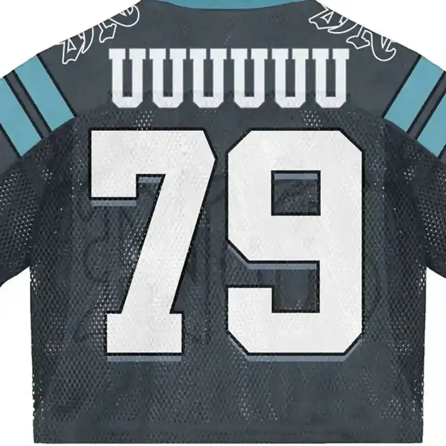 Professional American Football Jersey for Men Customizable Team Brand Name Anti-Bacterial 100% Polyester Comfortable Quick Dry — Zefal Industries product photograph 2 of 2
