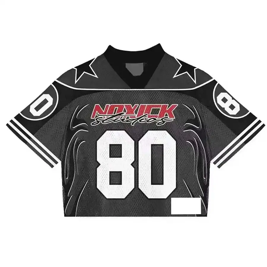 Promotion Winter Breathable Polyester Sports Apparel Full Sleeve Plus Size Men's Regular Fit American Football Jersey Front — Zefal Industries product photograph 2 of 2