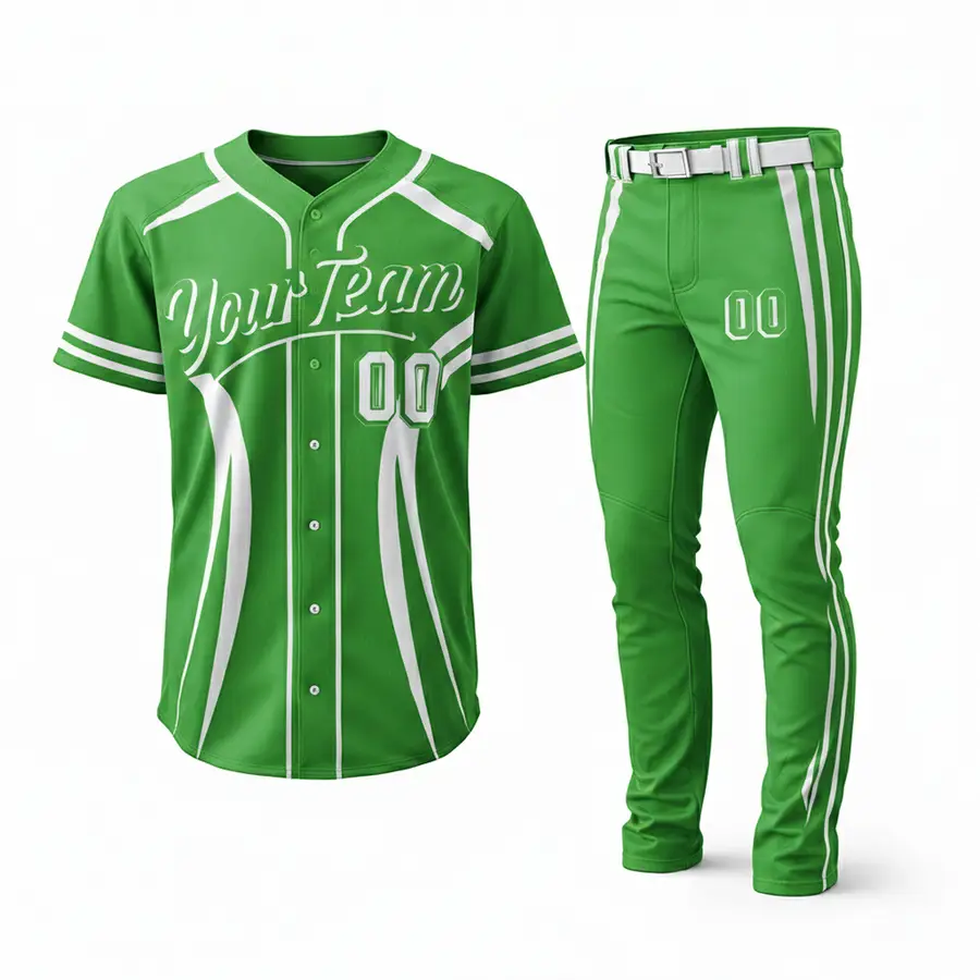 Custom Colors Base Ball Set High Quality Men Wholesale Sportswear Breathable Quick Dry 100% Polyester Anti-Bacterial Winter — Zefal Industries product photograph 1 of 2