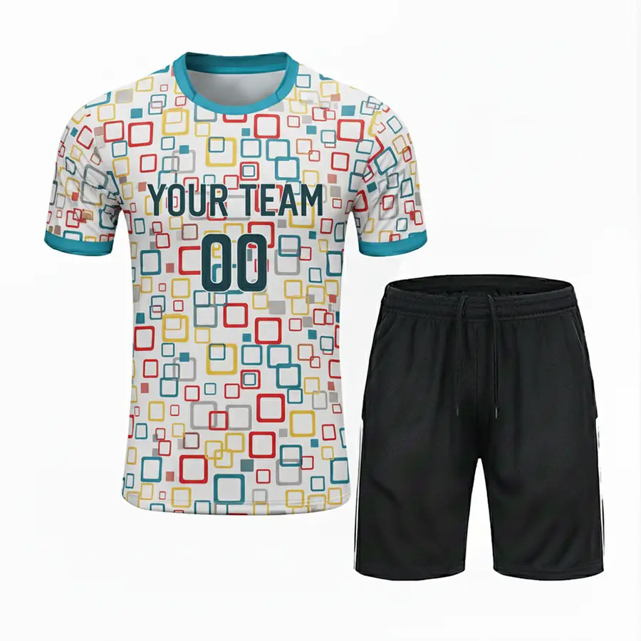 High Quality Custom Unisex Table Tennis Wear Breathable Short Sublimated Printing Eco-Friendly Anti-Bacterial 100% Adults — Zefal Industries product photograph 2 of 2