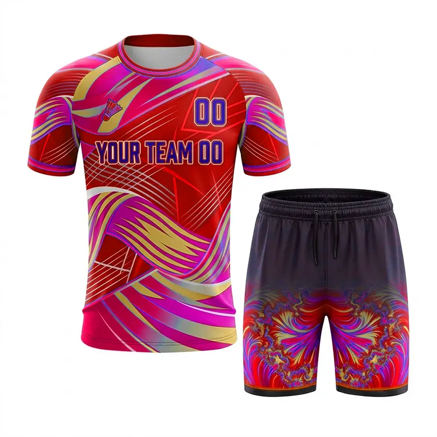 Custom Men's & Women's Tennis Team Anti-Bacterial 100% Polyester Winter Sports Wear Suit with Customized Logo & Colors — real Zefal Industries product photograph