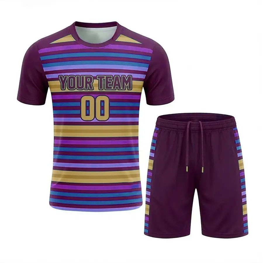 Men's Customizable Anti-Bacterial 100% Polyester T-Strap Full Sleeve Regular Fit Sports Shirts Custom Team Brand Digital Print — Zefal Industries product photograph 2 of 2