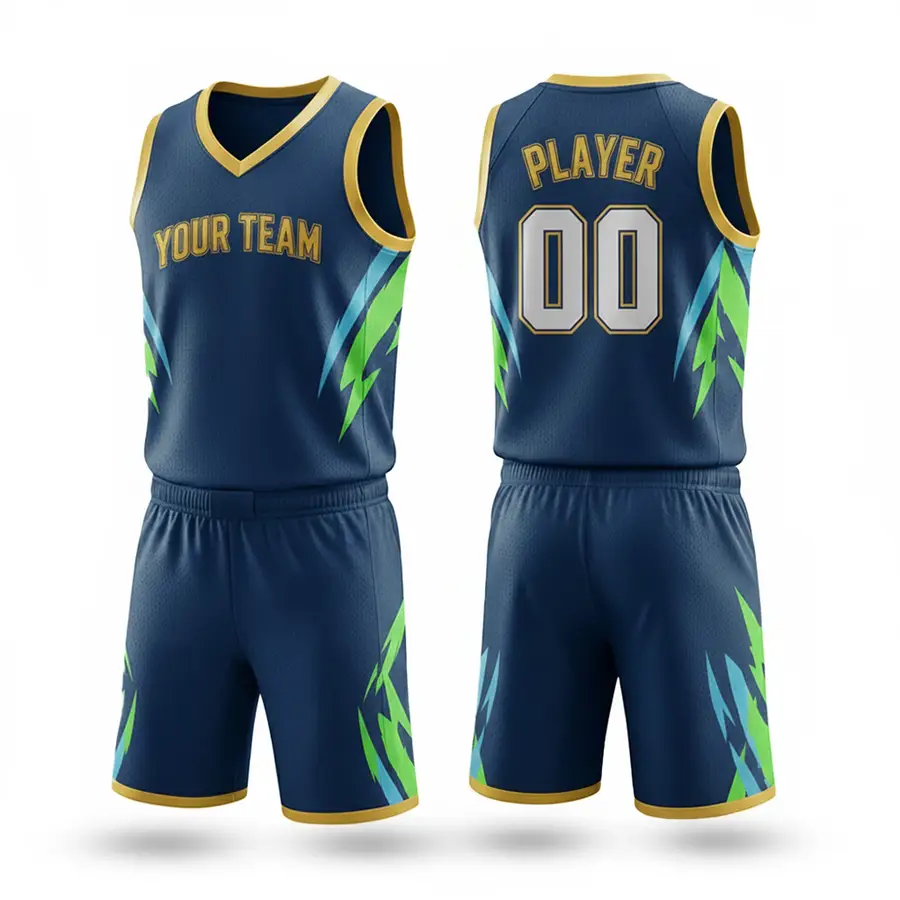 Adult Unisex Youth Set Customized Sportswear Polyester Anti-Bacterial Digital Print Winter Wholesale Color and Print — Zefal Industries product photograph 2 of 2