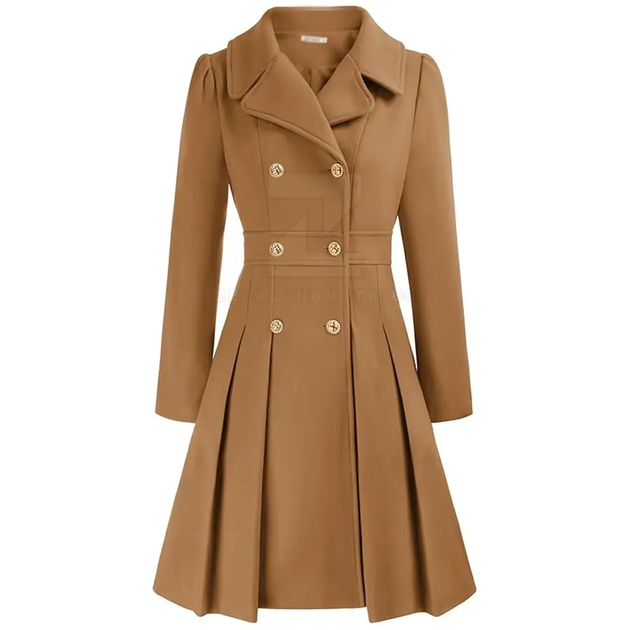 Most Popular Custom Women Casual Winter Long Coat Pakistan Made 100% Cotton Breathable Eco-Friendly High Quality Polyester — Zefal Industries product photograph 1 of 2