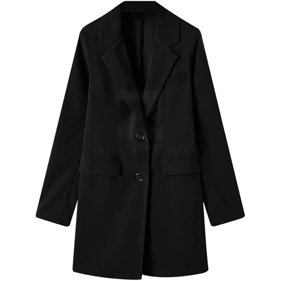 Custom Color Women Casual Winter Long Coat Breathable Eco-Friendly Lightweight High Quality Best Selling Cotton Polyester Lining — real Zefal Industries product photograph