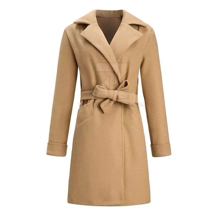 High Quality Latest Design Women's Long Winter Casual Coat Breathable Eco-Friendly 100% Cotton Filled Polyester Customizable — real Zefal Industries product photograph