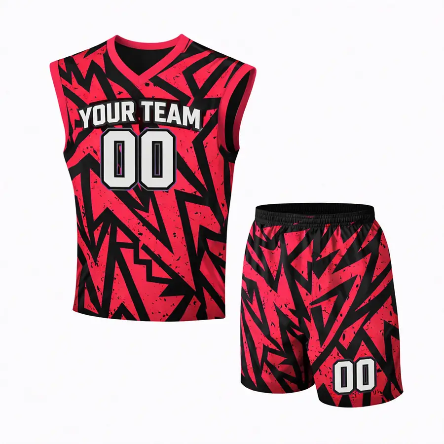 Custom Team Sportswear Jersey and Shorts Digital Print Reversible Winter Quick Dry Stretch Anti-Bacterial 100% Polyester — Zefal Industries product photograph 2 of 2