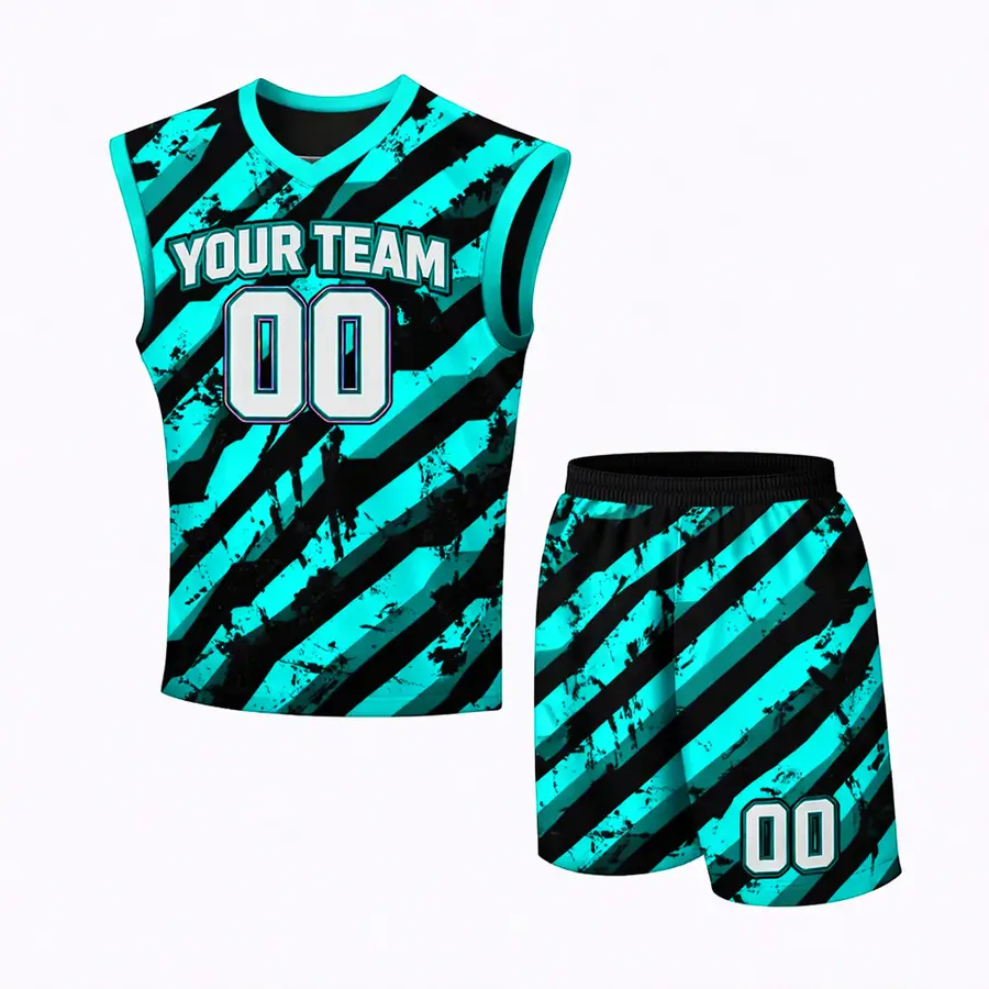 Jersey Quick Dry Plus Size Anti-Bacterial Winter Men's Digital Print Sportswear Jersey and Shorts 100% Polyester — Zefal Industries product photograph 1 of 2