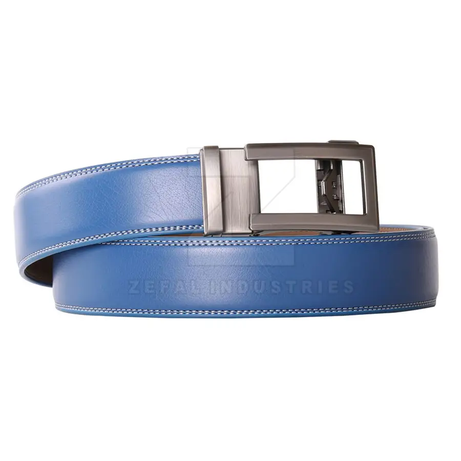 Wholesale Custom Made in Pakistan Cow Hide Men Casual Steel Buckle High Quality 100% Genuine Leather Belts — Zefal Industries product photograph 1 of 2