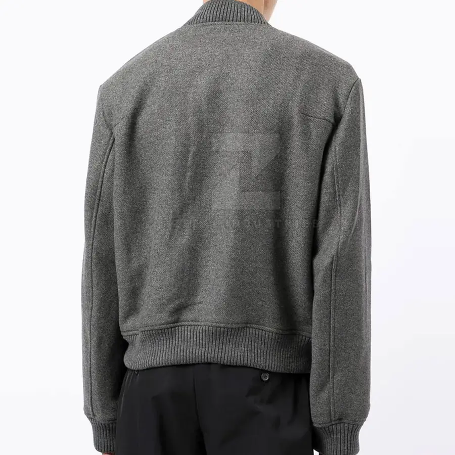 Top Online Selling Letterman Jacket Stand Collar Front 100% Cotton Eco-Friendly Breathable OEM Service Winter — Zefal Industries product photograph 2 of 2