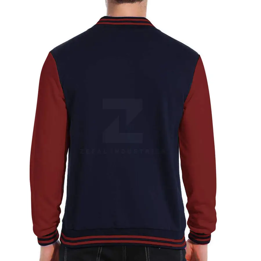 Wholesale High Quality Letterman Jacket Stand Front Eco-Friendly Breathable Winter Jacket for Team Uniforms Sports Activities — Zefal Industries product photograph 2 of 2