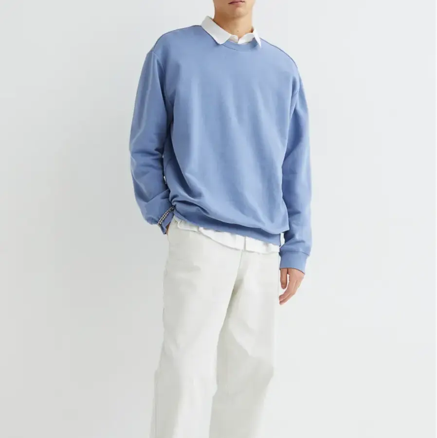 Unisex Winter Sweatshirt Double-Layer Collar Embroidered Beaded Digital Printing ODM Service 100% Bamboo Fiber Fleece — Zefal Industries product photograph 2 of 2