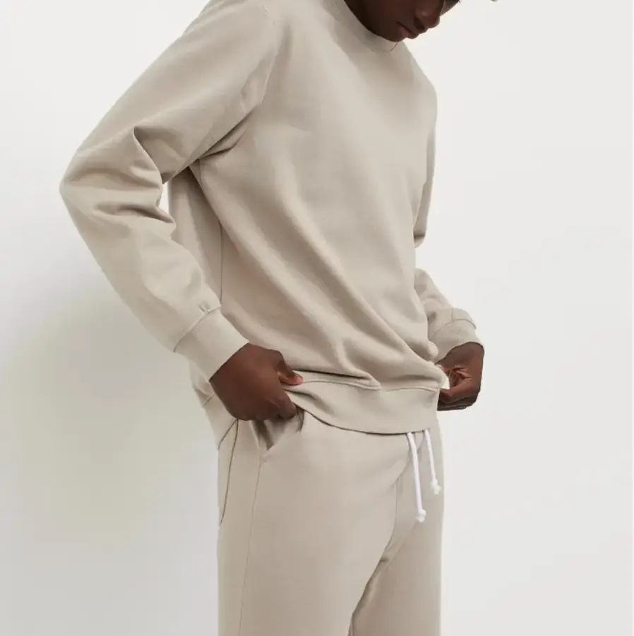 Custom Design Logo Winter Fleece Sweatshirt for Men-ODM Service Digital Plain Dyed Casual Sports Style 100% Bamboo Fiber — real Zefal Industries product photograph