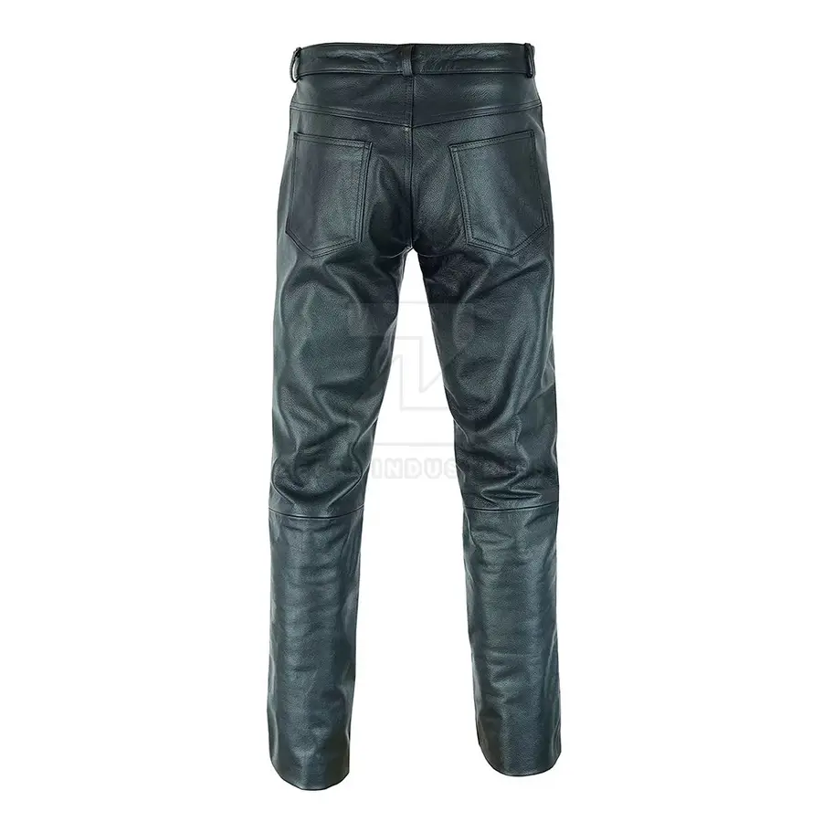 Waterproof Breathable Casual Leather Pants for Men with Customized Logo High Quality Top Selling in Pakistan — Zefal Industries product photograph 2 of 2