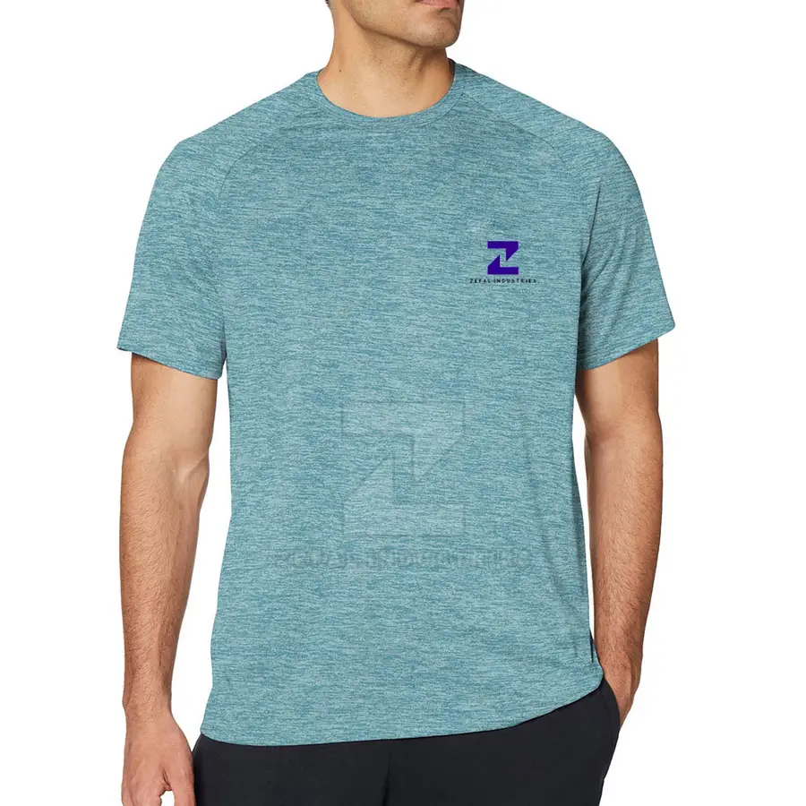 High Quality 100% Cotton Solid Men's T-Shirt Custom Logo Breathable Eco-Friendly Regular Fit O-Neck Casual Online — Zefal Industries product photograph 1 of 2