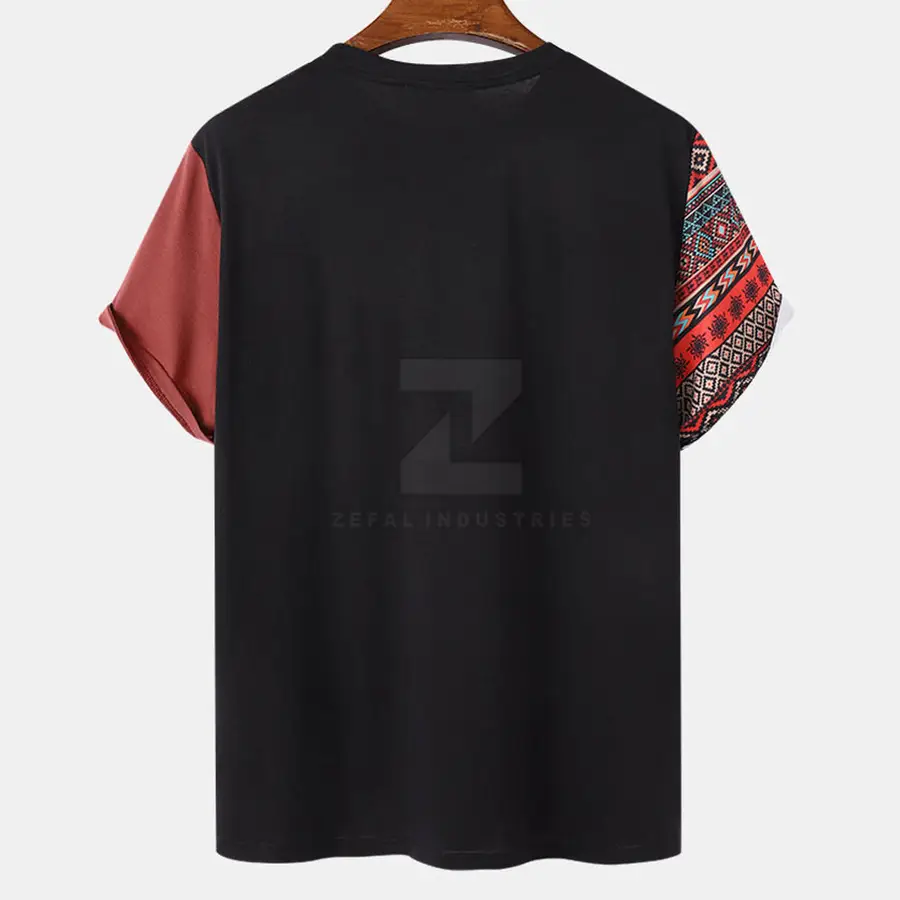 Private Label High Quality 100% Cotton Men T-Shirts Bulk Quantity Eco-Friendly Breathable Customizable OEM ODM Regular Fit — Zefal Industries product photograph 2 of 2