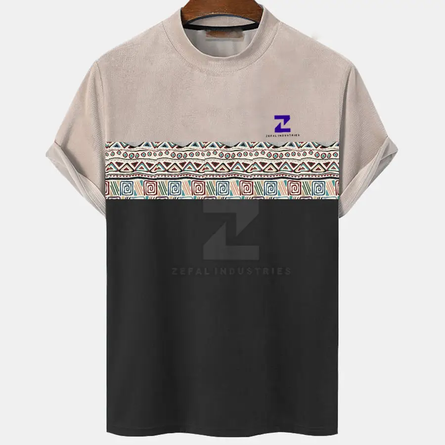 Best Selling Men's T-Shirts 100% Cotton Eco-Friendly Breathable Casual Wear Solid Regular Fit O-Neck Customized Colors Logo High — Zefal Industries product photograph 1 of 2