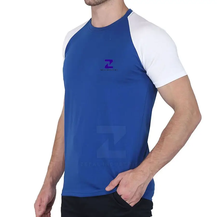 OEM Service Men's T-Shirt New Style Custom Made Solid 100% Cotton Eco-Friendly Breathable Quick Dry Customizable — Zefal Industries product photograph 2 of 2