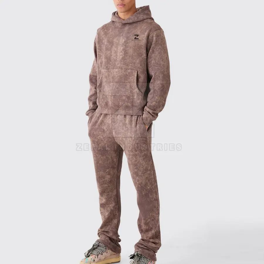 Best Quality Winter Plus Size Hooded Men Tracksuits 100% Cotton Custom Color Reasonable in Stock — real Zefal Industries product photograph