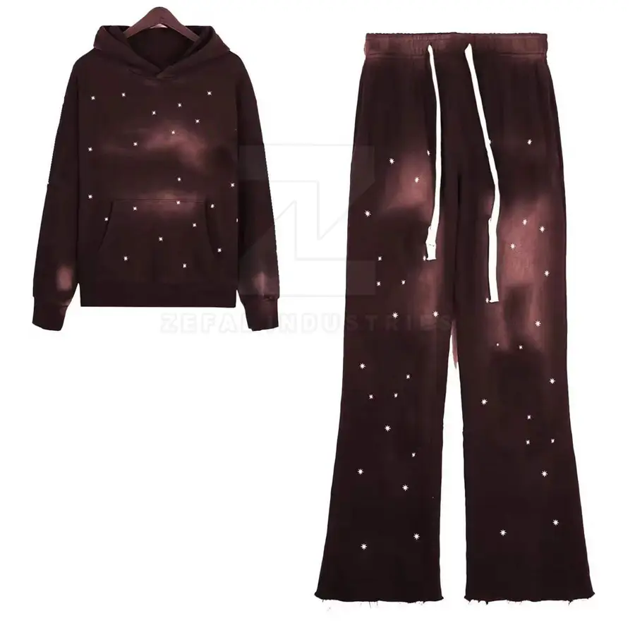 High Quality Customized Breathable Winter Plus Size Hooded Men Tracksuits Fashion & Casual Wear — Zefal Industries product photograph 2 of 2