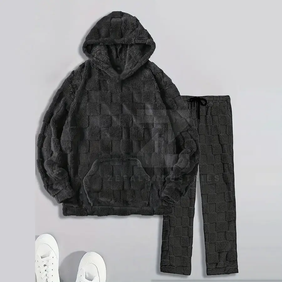 Durable 100% Cotton Winter Plus Size Breathable Men Tracksuits with Customized Logo Colors & Private Label — Zefal Industries product photograph 1 of 2