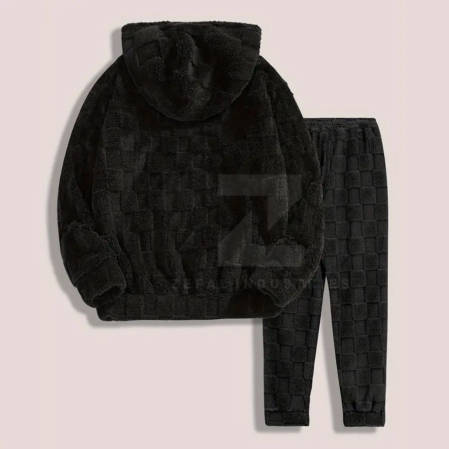 Durable 100% Cotton Winter Plus Size Breathable Men Tracksuits with Customized Logo Colors & Private Label — Zefal Industries product photograph 2 of 2