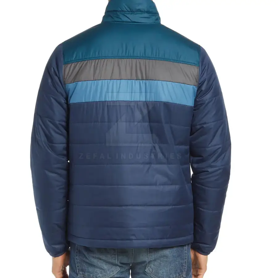Wholesale Custom Logo Front High Quality Breathable Eco-Friendly Polyester Made Men Winter Waterproof Outdoor Use Puffer Jacket — Zefal Industries product photograph 2 of 2
