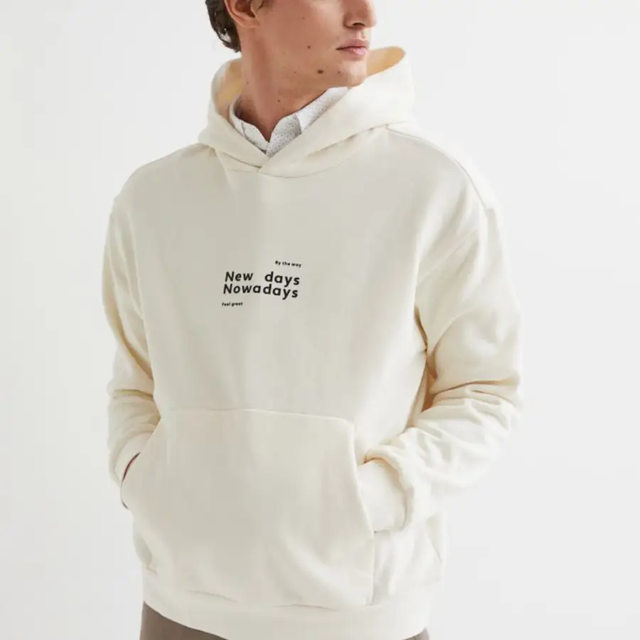 Regular Fit Unisex Hoodie Winter ODM Custom Hooded Casual Pullover Sweatshirt with Digital Printing Beaded & Embroidery — Zefal Industries product photograph 1 of 2