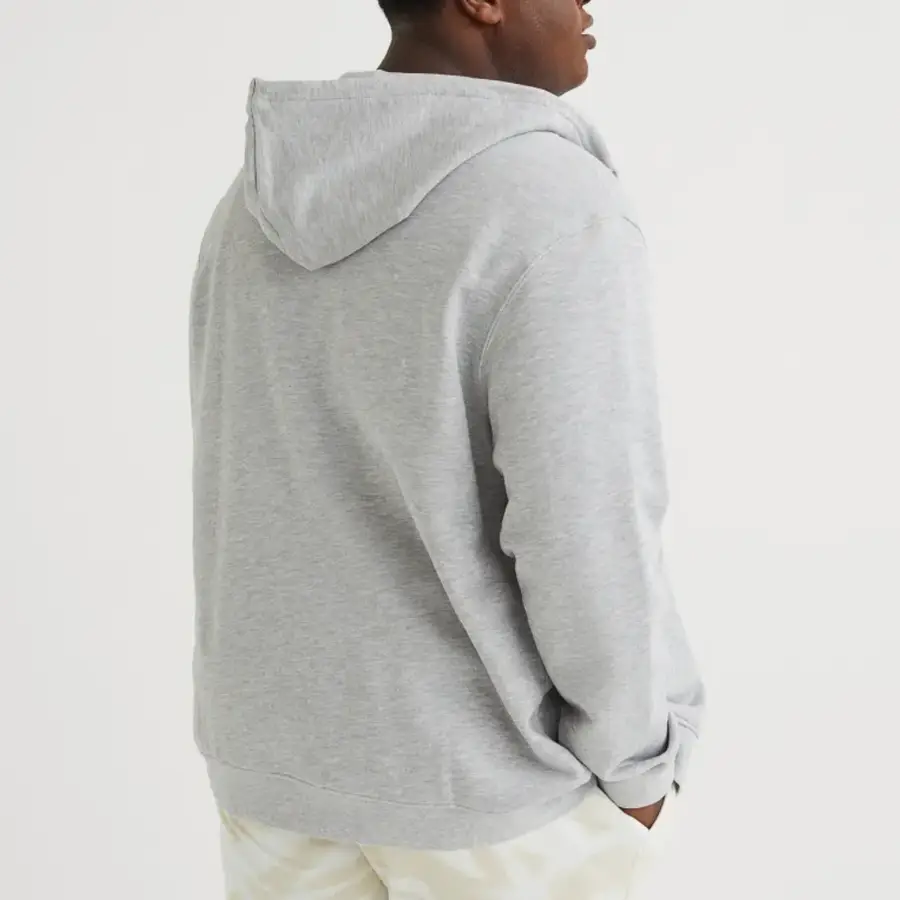Oversized Mens Hoodie Winter ODM Custom Fleece Hooded Sweatshirt Silk Screen Printing 100% Bamboo Fiber Embroidered Beaded — Zefal Industries product photograph 2 of 2
