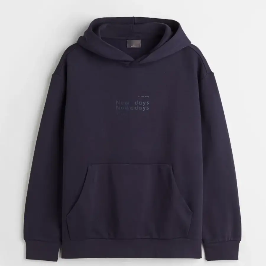 Hoodie Pullover Hooded Sweatshirt Double-Layer Long Sleeves Bamboo Fiber Fleece Winter ODM Digital Printing Embroidered Beaded — Zefal Industries product photograph 2 of 2