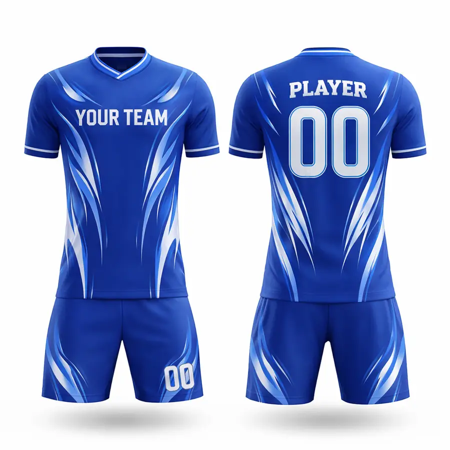 Hot Sale Breathable Anti-Bacterial 100% Polyester Men's Winter Football Custom Wear Set Custom Logo Team Brand Name Colors — Zefal Industries product photograph 1 of 2