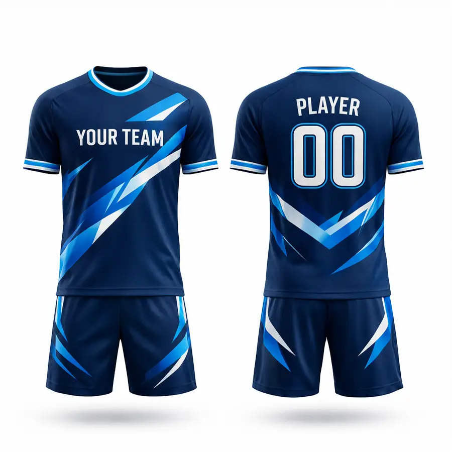 Professional Referee Jersey Adult Football Winter Digital Print Neck Anti-Bacterial 100% Polyester Judge Shirt Pockets Shorts — Zefal Industries product photograph 1 of 2