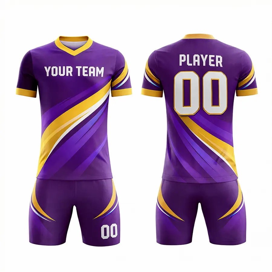 High Quality Best Grade Digital Print 100% Polyester Anti-Bacterial Winter Football Shirt Premium Jersey Custom Team Brand — Zefal Industries product photograph 1 of 2