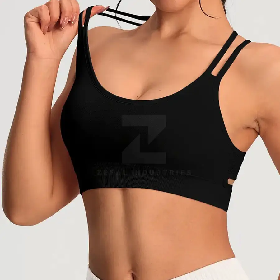 Women High Support Breathable Eco-Friendly Sports Bra Removable Pads Durable Stretch Fabric for Gym Running Daily Comfort-Quick — Zefal Industries product photograph 1 of 2