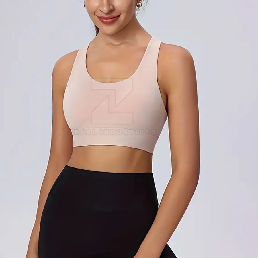 Women High Support Sports Bra Soft Elastic Fabric Quick Dry Breathable Perfect for Daily Wear Gym Exercise Running Outdoor — Zefal Industries product photograph 1 of 2