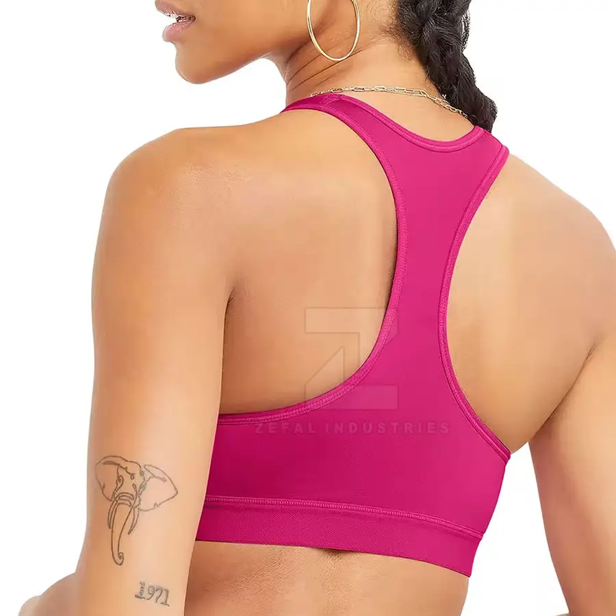 Padded Women Sports Bra Eco-Friendly Breathable High Support Quick Dry Suitable for Gym Yoga Walks and Training Routines — Zefal Industries product photograph 2 of 2