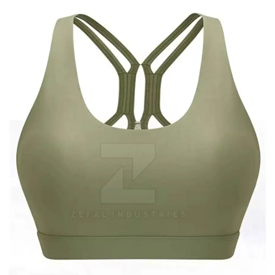 Women Sports Bra Breathable Eco-Friendly Durable Fabric High Support Quick Dry Adjustable Straps Removable Pads for Running — Zefal Industries product photograph 1 of 2