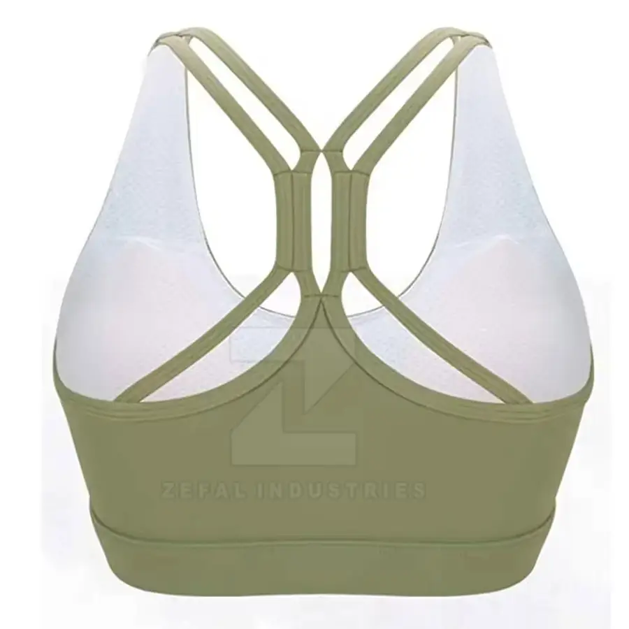 Women Sports Bra Breathable Eco-Friendly Durable Fabric High Support Quick Dry Adjustable Straps Removable Pads for Running — Zefal Industries product photograph 2 of 2