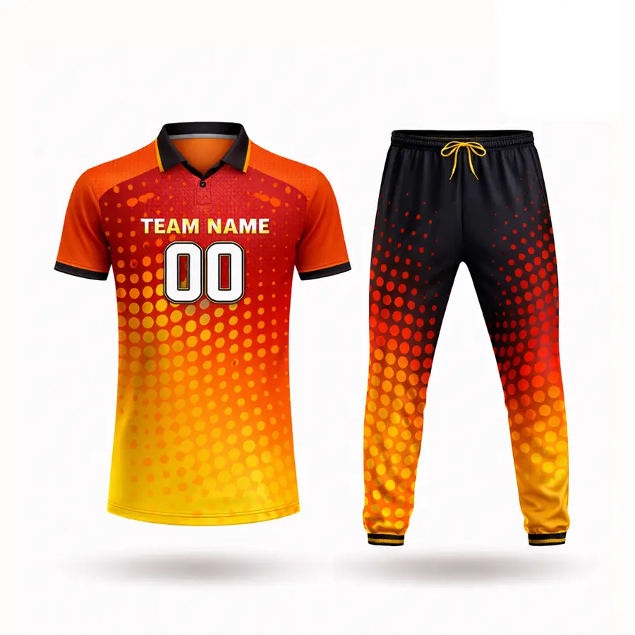 Cricket Uniform Men Adults Custom Team Brand Name Lightweight Comfortable 100% Polyester Anti-Bacterial Winter Print Logo Custom — Zefal Industries product photograph 1 of 2