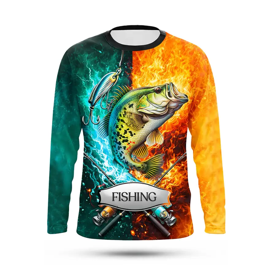 Customizable Rash Guard Men Long Sleeves Diving UV Protection Quick Drying Sport Breathable Running Hiking Winter 100% Polyester — Zefal Industries product photograph 2 of 2