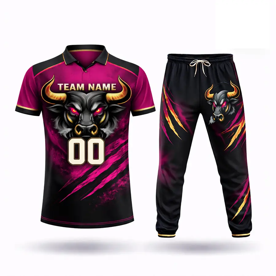 Light Weight Men's Sports Wear Adults Latest Design 100% Polyester Jersey Pant Set Anti-Bacterial Winter Customizable — Zefal Industries product photograph 2 of 2