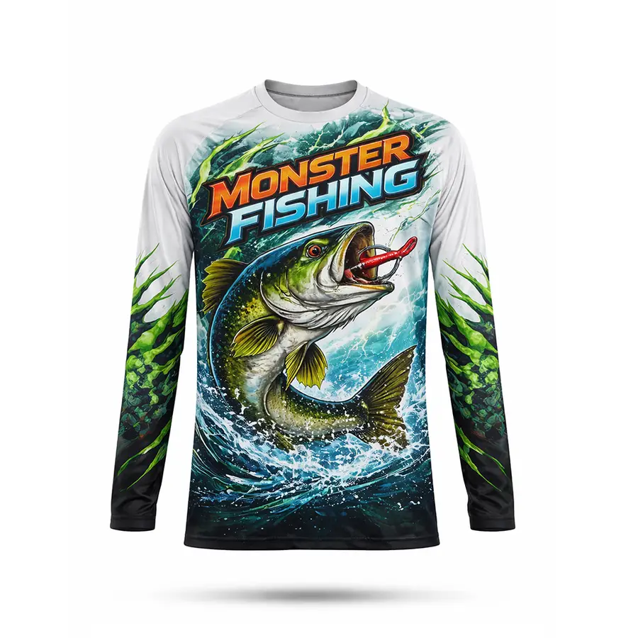 Custom Wholesale Long Sleeve Sublimated Printed Quick Dry Performance Anti-Bacterial 100% Polyester Winter Men — Zefal Industries product photograph 1 of 2