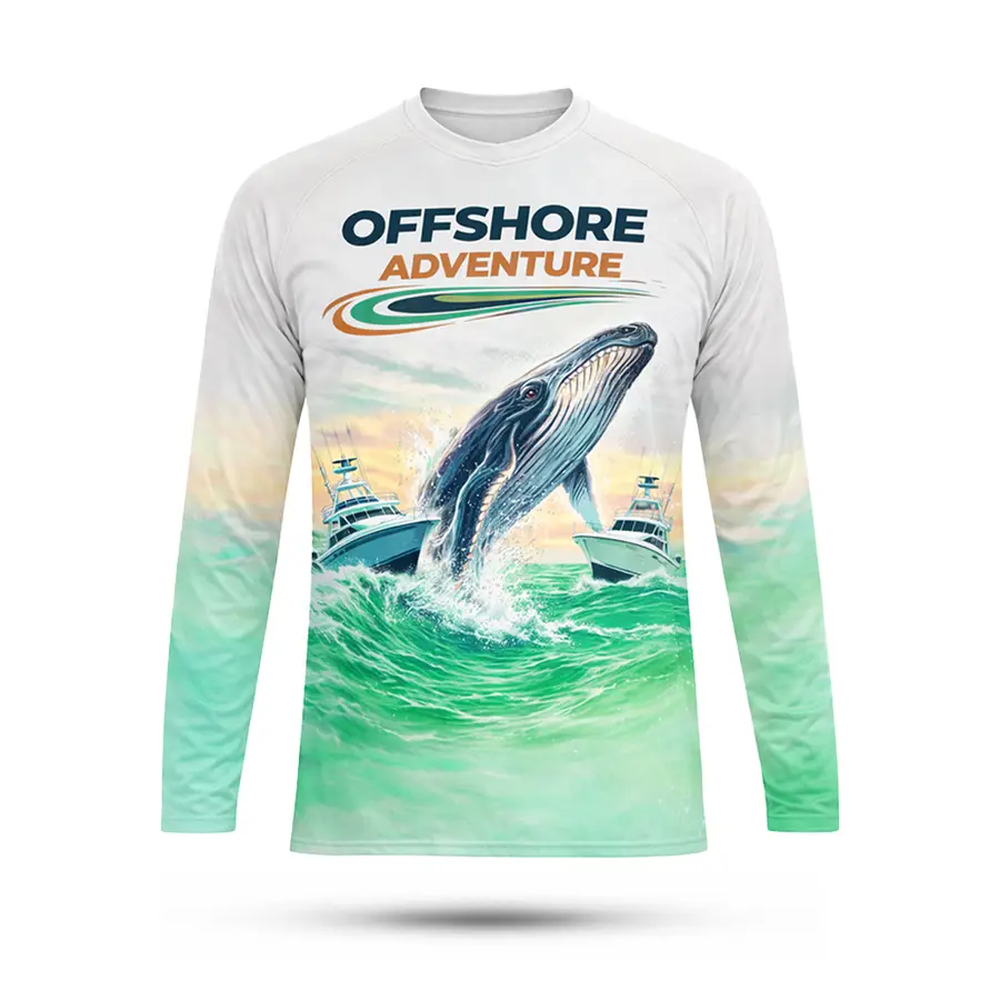 Custom Solid Sublimation Print Anti-Bacterial 100% Polyester Winter Men's Lightweight Long Sleeve Shirts & Tops — Zefal Industries product photograph 1 of 2