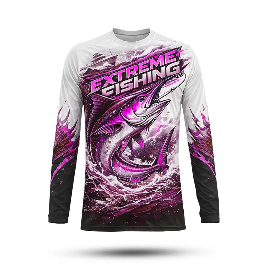 Custom Men Long Sleeve Anti-Wrinkle Quick Dry Ventilated 100% Polyester Anti-Bacterial Winter Outdoor UPF 50+ UV Protection — Zefal Industries product photograph 2 of 2