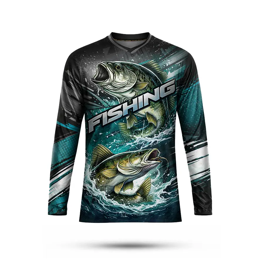 Sublimation Custom Design UV Protection Anti-Bacterial Winter 100% Polyester Long Sleeve Breathable High Quality Comfortable — Zefal Industries product photograph 2 of 2