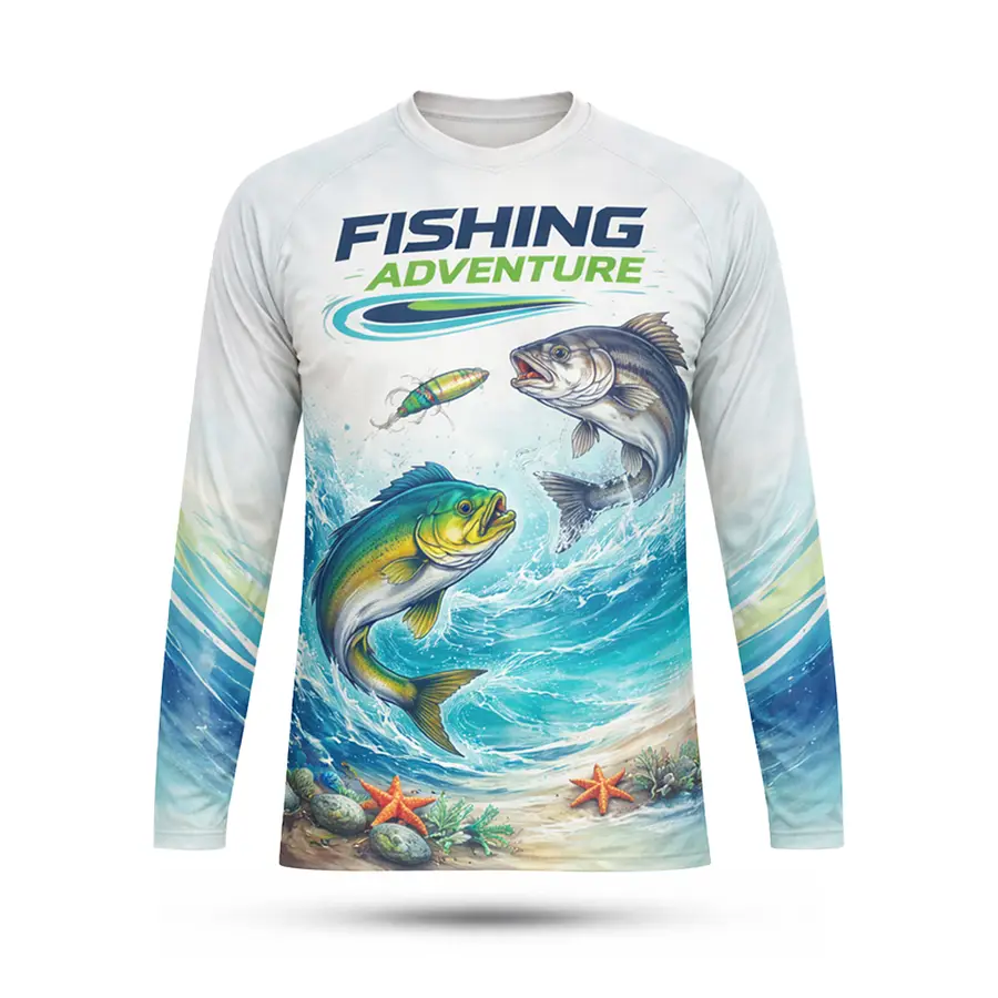 UV Quick Dry Breathable 100% Polyester Jersey Full Sleeve for Wholesale Professional +50 UPF Anti-Bacterial Winter Men's — Zefal Industries product photograph 1 of 2
