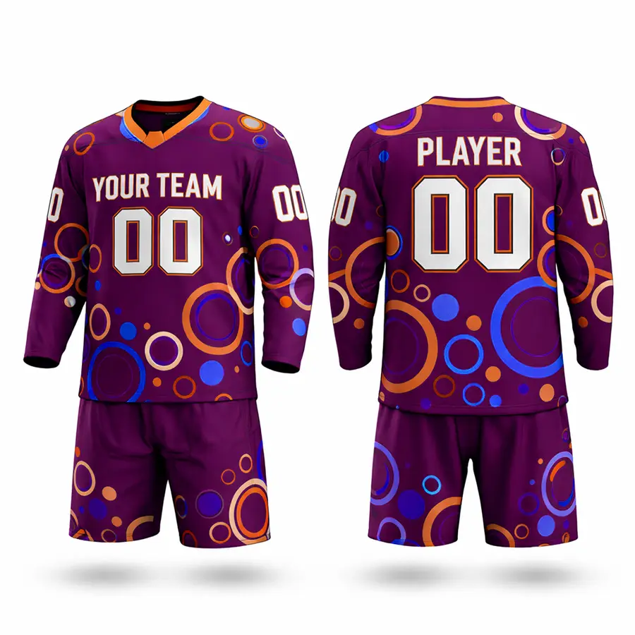 Customized Sets Unique Style Sports Wear with Team Name Digital Print OEM Custom Team Name 100% Polyester Anti-Bacterial Winter — Zefal Industries product photograph 2 of 2