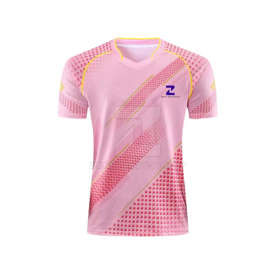 Customized Logo 100% Polyester Breathable Eco-Friendly Quick Dry Short High Quality Men's Adult Tennis Uniform-Pakistan Best — Zefal Industries product photograph 2 of 2