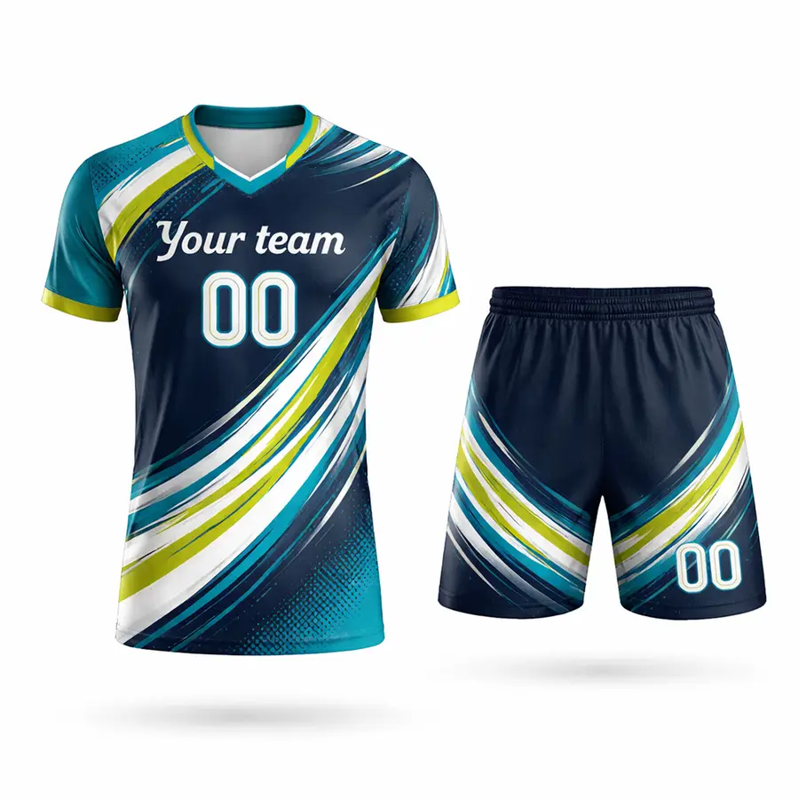 Sports Wear Quick Dry Digital Print Sets Custom Quality Unisex Logo 100% Polyester 80g Anti-Bacterial Winter — Zefal Industries product photograph 2 of 2